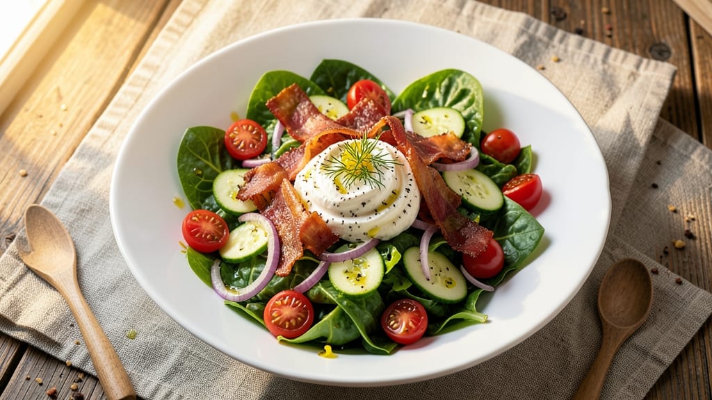 Bravo Restaurant Chopped Salad Recipe: Smoky Bacon and Cream Cheese Bliss