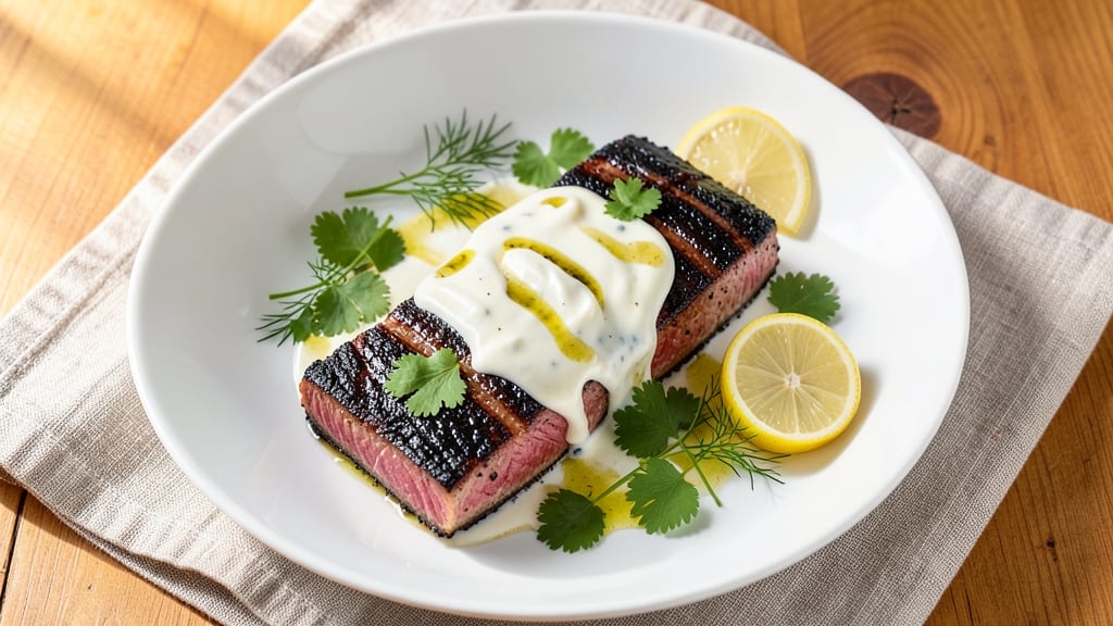Blackened Tuna Salad Recipe: Smoky Char and Creamy Herb Harmony