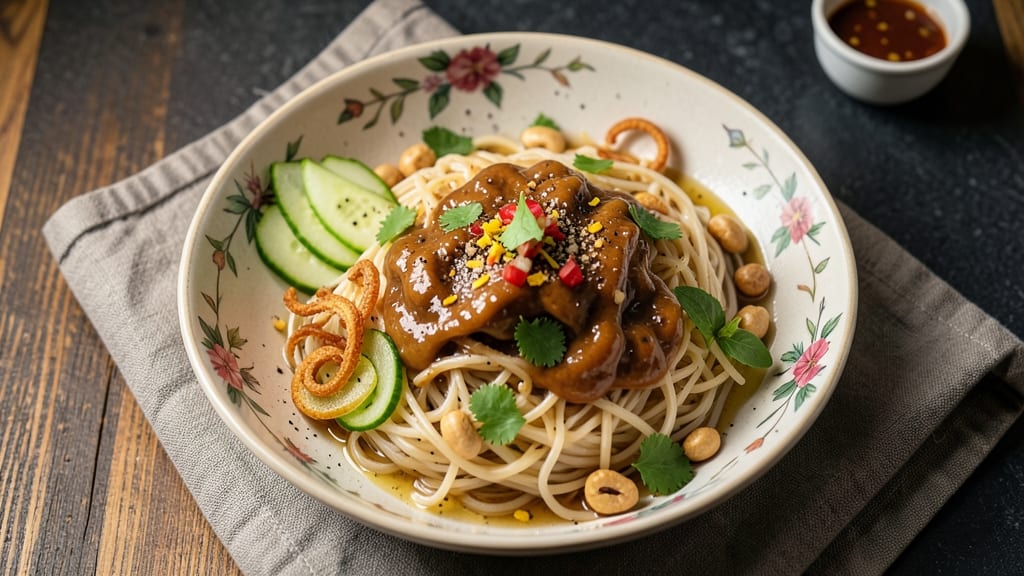 Burmese Noodle Salad Recipe: Umami Bomb With Tamarind-Lime Tang
