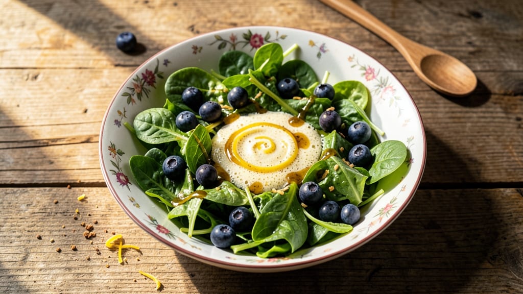 Blueberry Basil Lemonade Salad and Go Recipe: Bright Citrus and Herb Refreshment in One Bowl