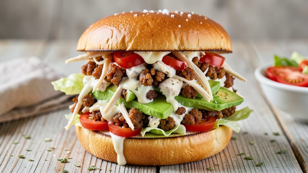 Boudin Chicken Salad Sandwich Recipe: Smoky Sausage and Herb-Packed Bites