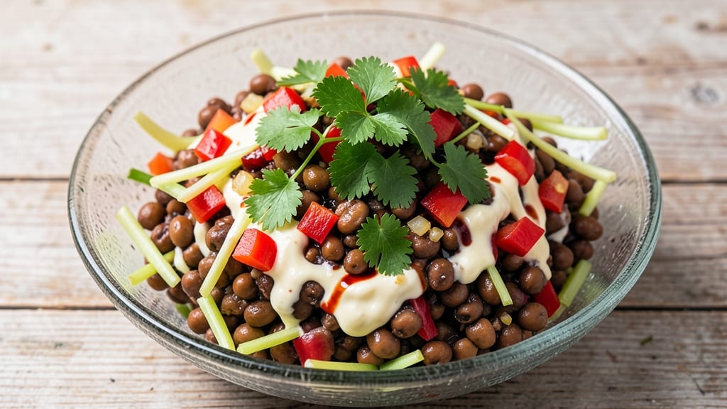 Canned Black-Eyed Peas Salad Recipe: Southern-Inspired Crunch and Creaminess