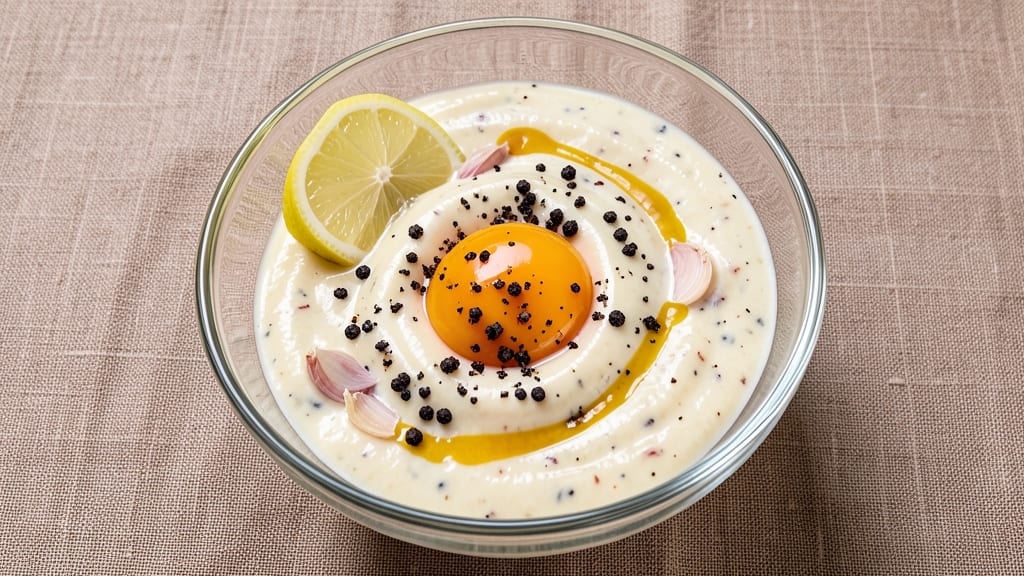 Caesar Salad Dressing Recipe With Egg Yolks: Rich, Velvety Emulsion in Minutes