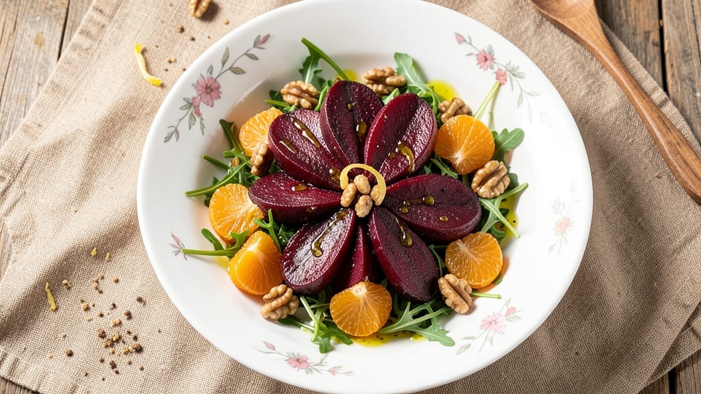 Beet Salad Recipe Without Cheese: Earthy Beets and Citrus Pop in 15 Minutes