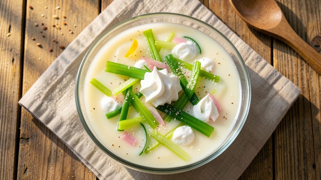 Buttermilk Jello Salad Recipe: Creamy Celery Crowns Over Tangy Bliss