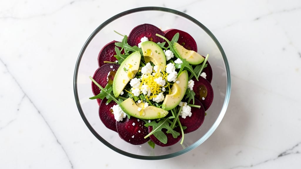 Beet Avocado Salad Cheesecake Factory Recipe: Layered Earthy Sweetness With Creamy Cream Cheese Bliss