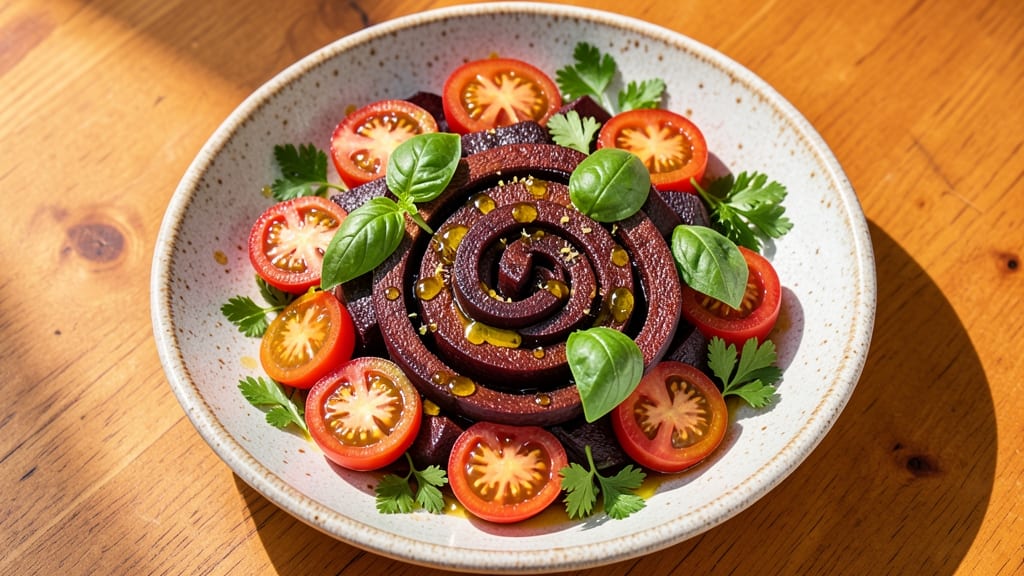 Beet and Tomato Salad Recipe: Earthy Sweetness Meets Bright Acid Crunch