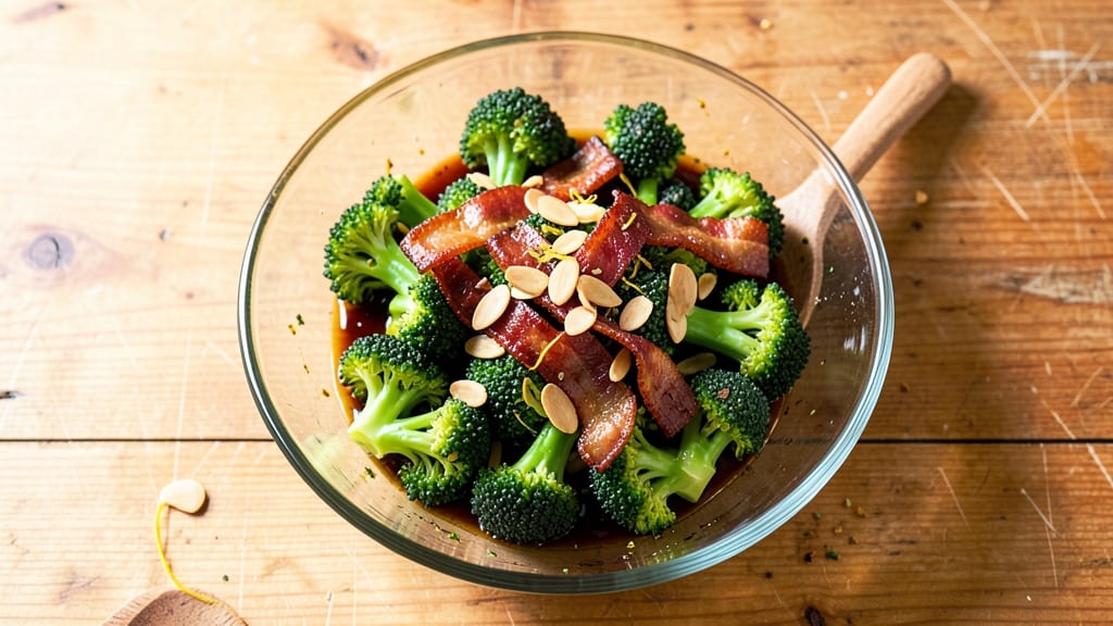 Bobby Flay's Broccoli Salad Recipe: Smoky Bacon and Creamy Herb Bliss
