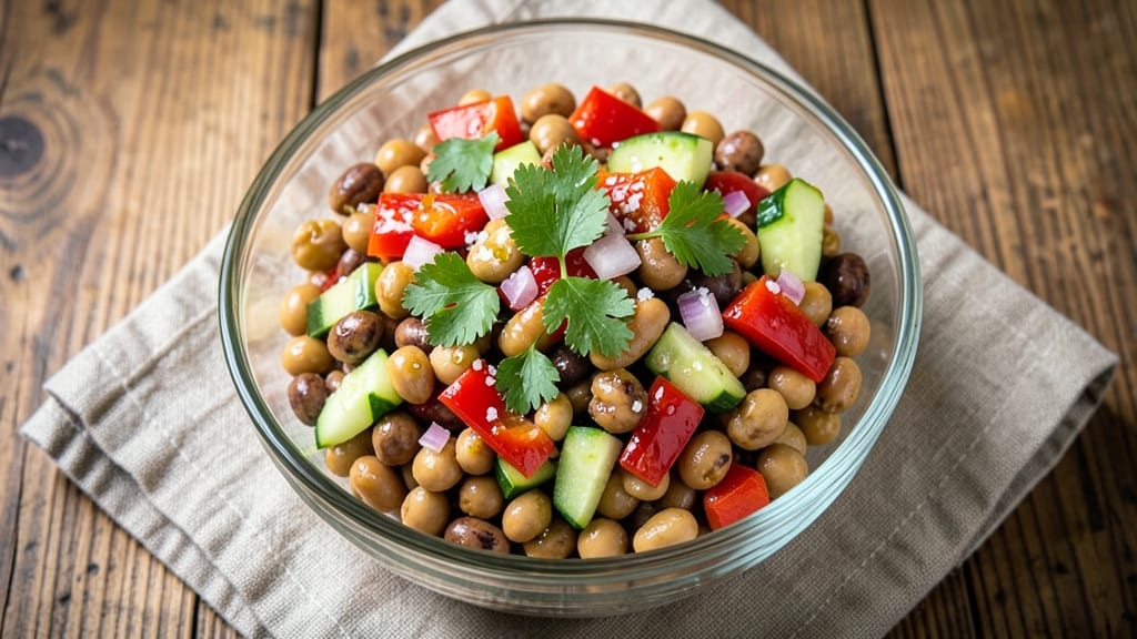 Bean Salad Recipe for Weight Loss: Lightweight Protein-Packed Crunch in 15 Minutes