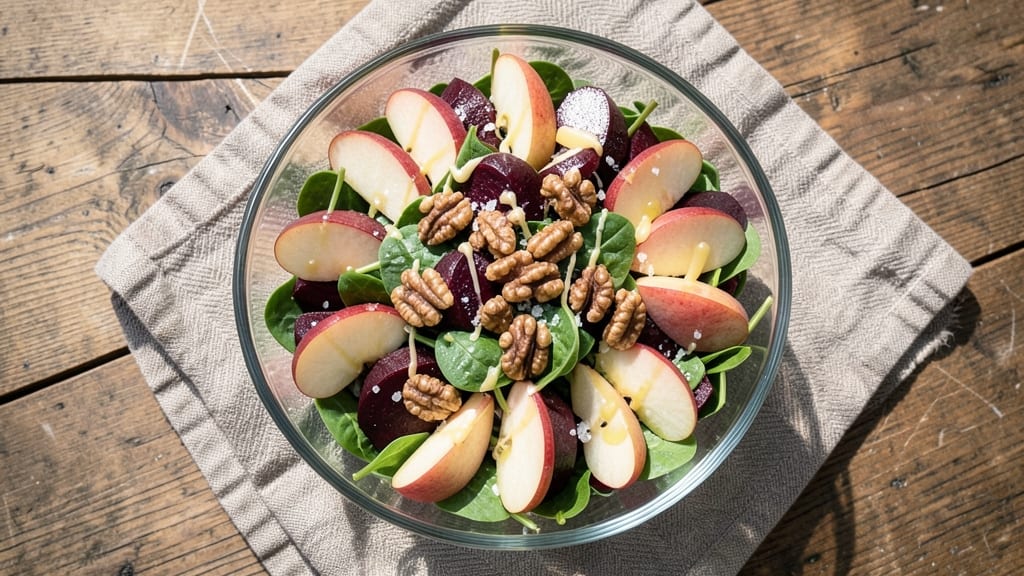 Beet Apple Walnut Salad Recipe: Earthy Sweetness With Crunchy Nutty Bites