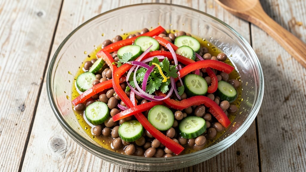 Black Eyed Peas Salad Recipe Vegetarian: Protein-Packed Crunch With Citrusy Brightness