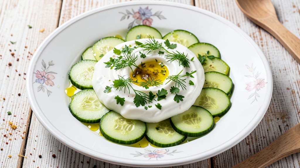 Bosnian Cucumber Salad Recipe: Zesty Yogurt and Dill Magic