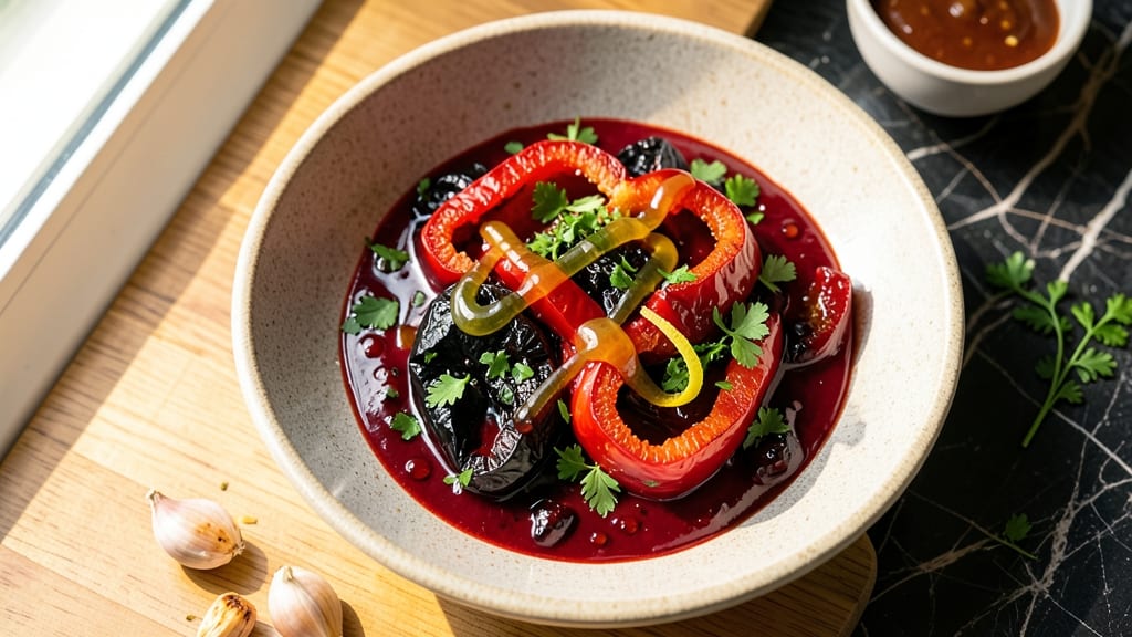 Bell Pepper Salad Dressing Recipe: Bright Herb Vinaigrette With Roasted Pepper Depth
