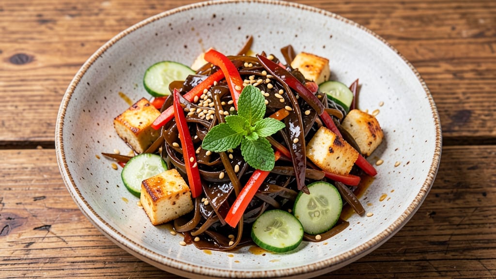 Arame Salad Recipe: Umami-Packed Crunch with Sesame Citrus Dressing