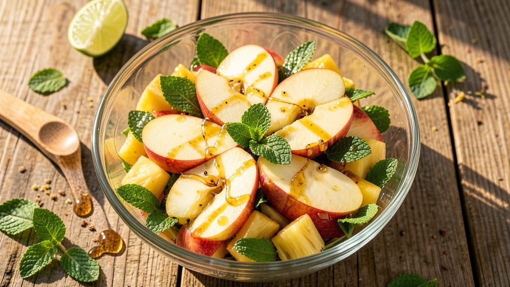 Apple Pineapple Salad Recipe: Tropical Crunch Meets Zesty Citrus Bliss