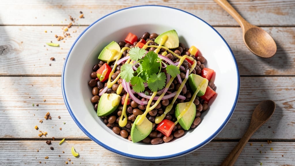 Black Bean Salsa Salad Recipe: Protein-Packed Fiesta in 15 Minutes