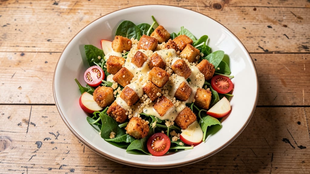 Applebee's Crispy Chicken Salad Recipe: Crunchy Bites Over Creamy Ranch Bliss