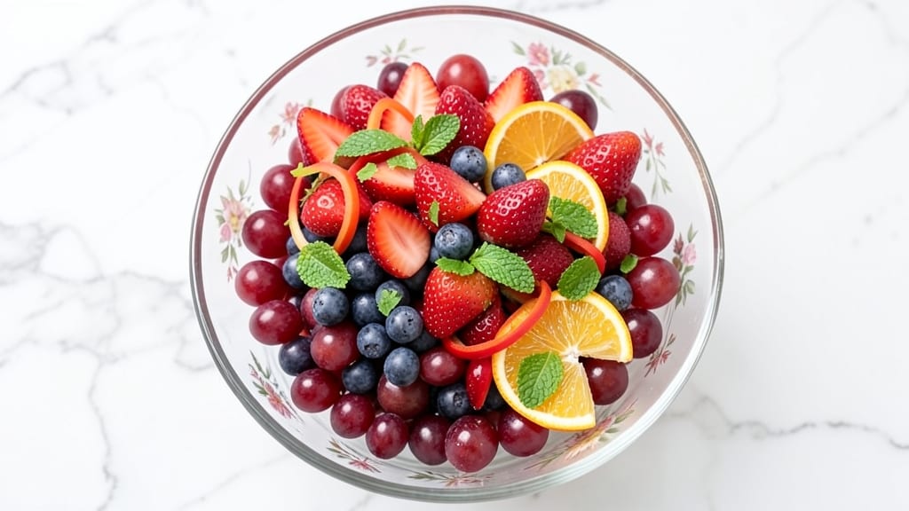 Betty Crocker's Fruit Salad Recipe: Bright Citrus and Berry Harmony