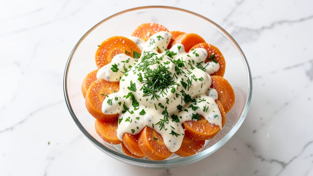 Betty Crocker's Carrot Salad Recipe: Crunchy Crowns Over Creamy Herb Dressing Bliss