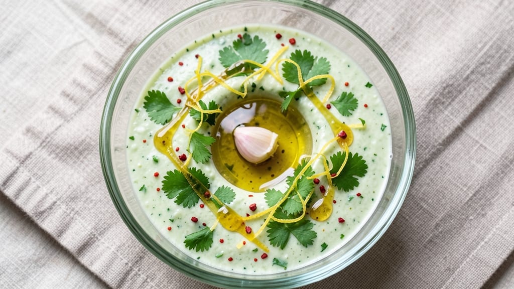 Baja Fresh Salad Dressing Recipe: Zesty Lime-Cilantro Creaminess With Crunch
