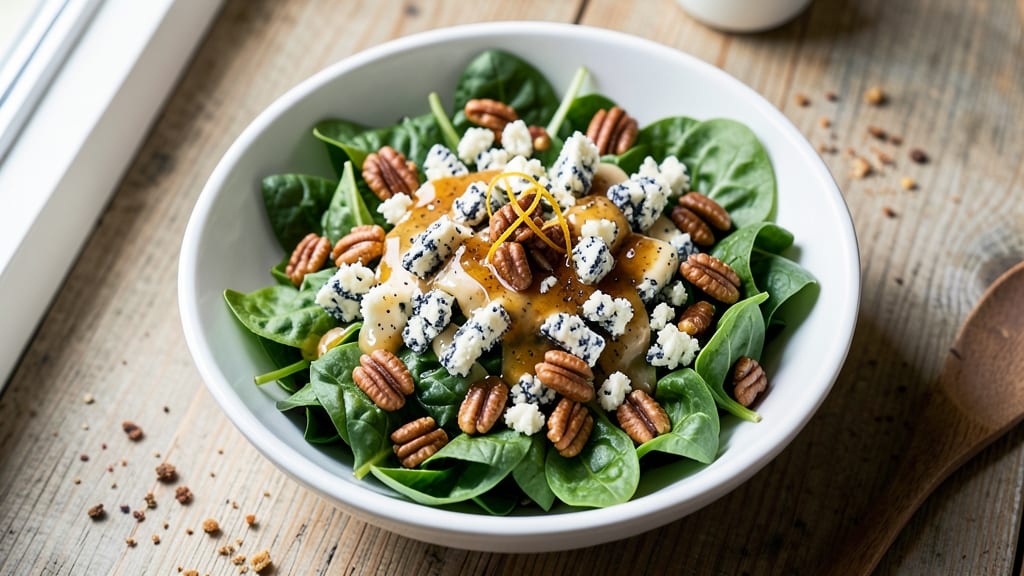 Blue Cheese Pecan Chopped Salad Recipe: Bold Tangy-Sweet Crunch in Minutes