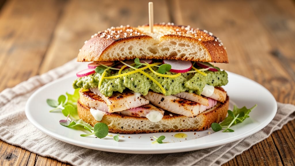 Avocado Chicken Salad Sandwich Recipe: Smoky Chipotle Kick With Crunchy Celery Bites