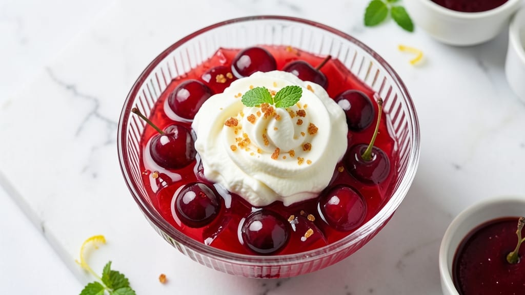 Bing Cherry Jello Salad Recipe: Vintage Crunch Meets Sweet-Tart Bliss