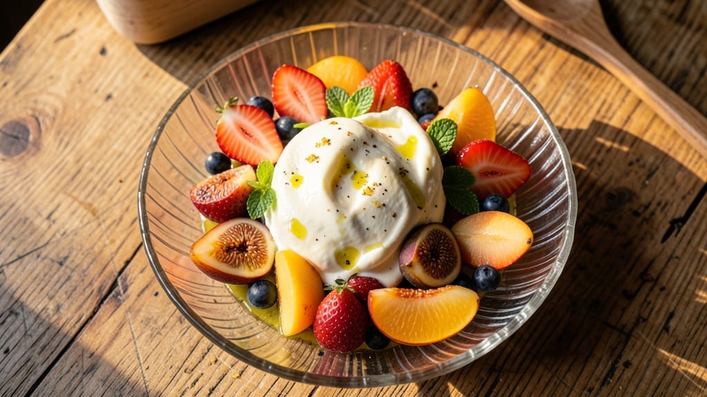 Burrata and Fruit Salad Recipe: Creamy Cheese Meets Juicy Summer Bites