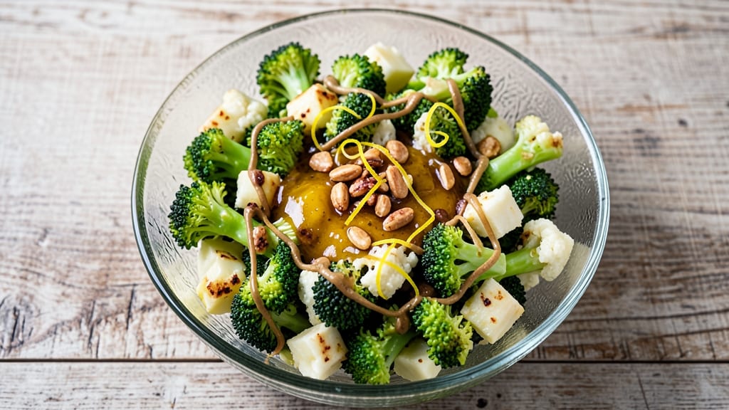 Broccoli and Cauliflower Salad Dressing Recipe: Bright Herb-Lime Vinaigrette With Zesty Kick