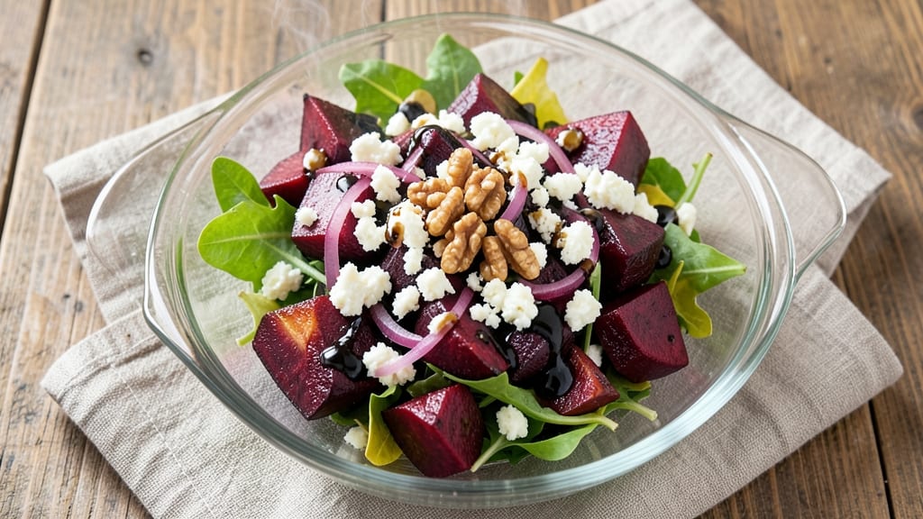 Beet Salad Recipe With Feta and Balsamic: Earthy Sweetness Meets Salty Tang