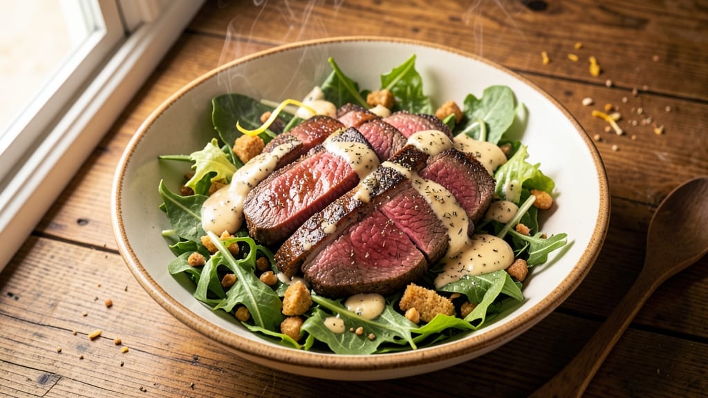 Applebee's Steak Salad Recipe: Crispy Steak Bites Over Creamy Ranch Bliss