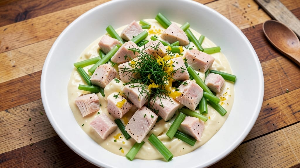 Bruegger's Bagels Chicken Salad Recipe: Herb-Packed Cream Cheese Base With Crunchy Celery Topping