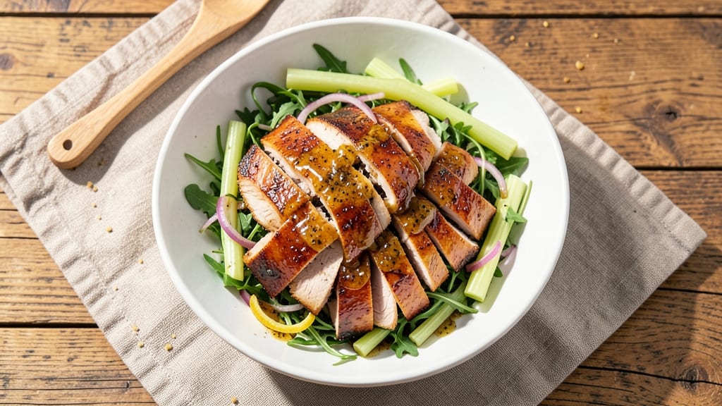Honey Baked Ham Turkey Salad Recipe: Sweet Glazed Meat Meets Crisp Celery Crunch