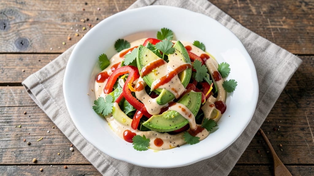 Calypso Salad Recipe: Tropical Crunch With Citrusy Cream Cheese Bliss
