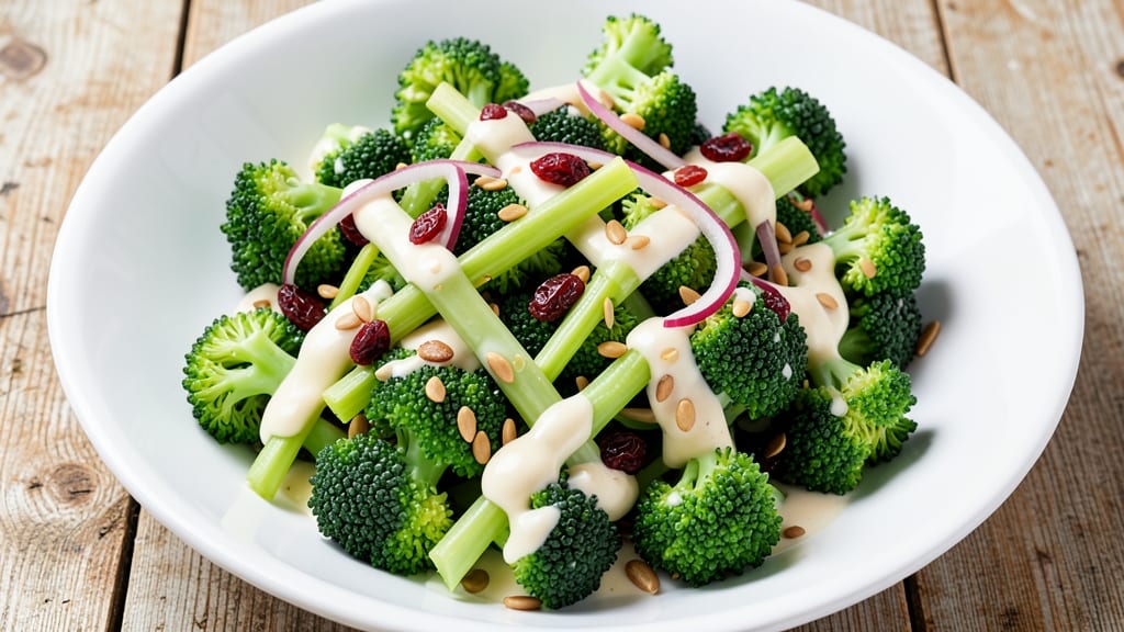 Broccoli Salad Recipe With Miracle Whip: Creamy Ranch Crunch in 15 Minutes