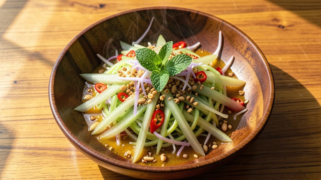 Burmese Green Papaya Salad Recipe: Spicy, Tangy, and Crunchy in 20 Minutes