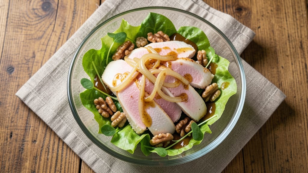 Blonde Shallot Chicken Salad Recipe: Golden Caramelized Shallots Meet Juicy Chicken