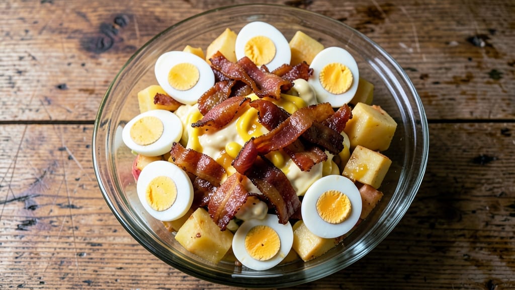 Authentic Southern Potato Salad Recipe: Smoky Bacon and Mustard Vinaigrette Bliss