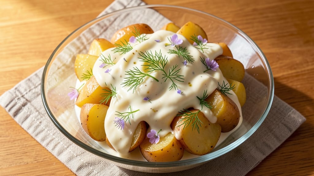 Best Creamy Potato Salad Recipe Ever: Velvety Mayo Base With Crisp Celery Bites