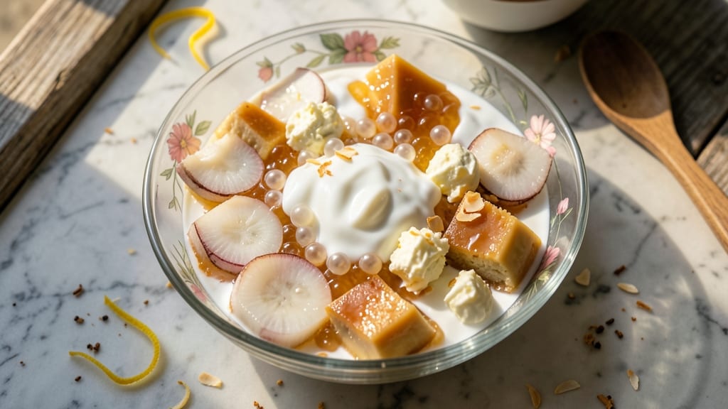 Buko Salad Recipe Panlasang Pinoy: Sweet Young Coconut and Cream Cheese Harmony