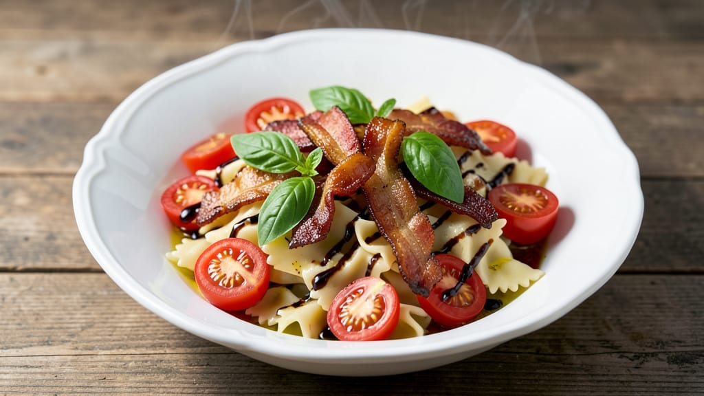 Bacon Tomato Pasta Salad Recipe: Smoky Crunch Meets Al Dente Noodles