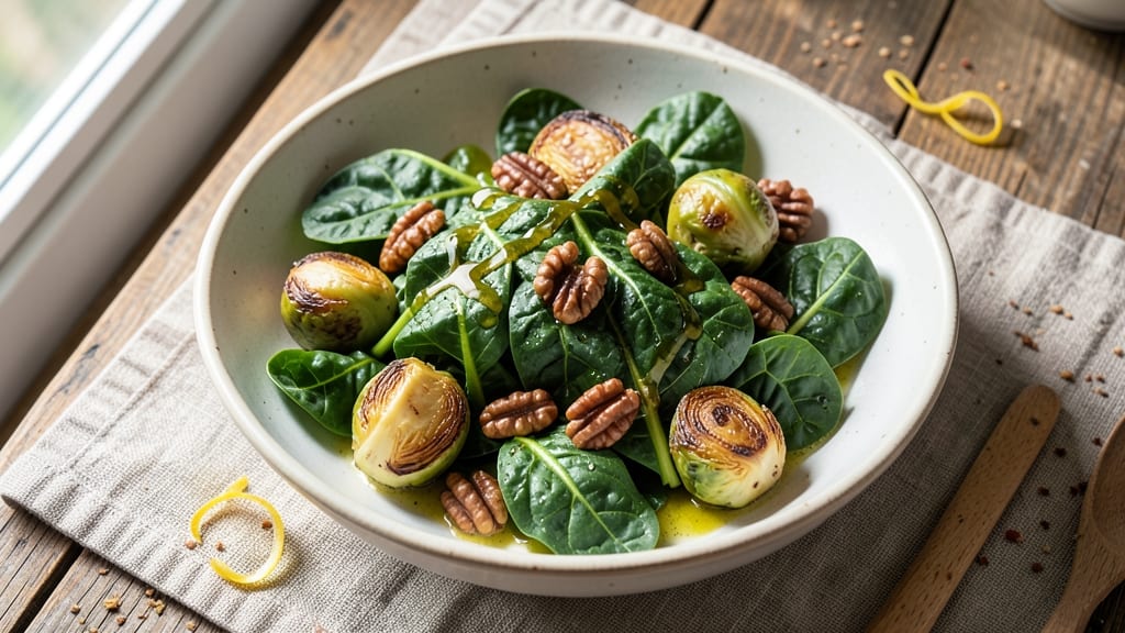 Brassica Salad Recipe: Roasted Bitter Greens With Nutty Honey Dressing