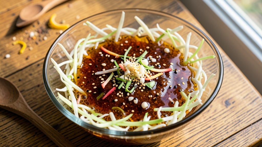 Asian Coleslaw Salad Dressing Recipe: Umami-Packed Sesame Ginger Drizzle