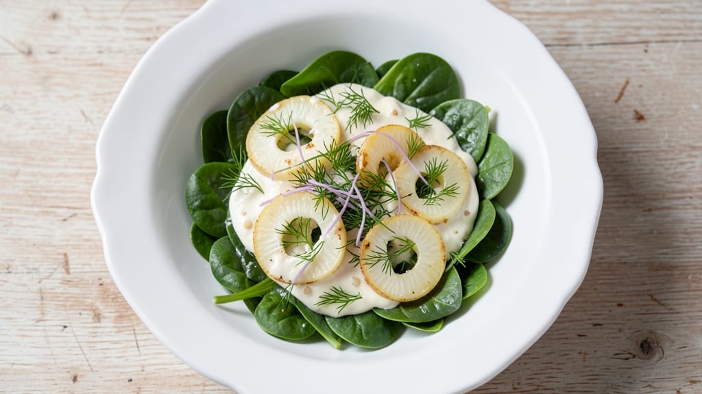 Jennifer Aniston's UK-Inspired Salad Recipe: Lightened-Up Ranch with Crunchy Celery Topping