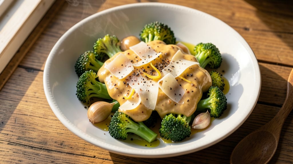Broccoli Carbonara Salad Recipe: Crispy Bacon Bites and Creamy Parmesan Magic