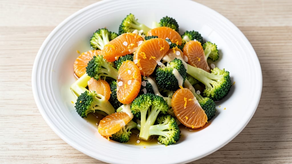 Broccoli Orange Salad Recipe: Sweet-Tart Crunch With Citrusy Zing