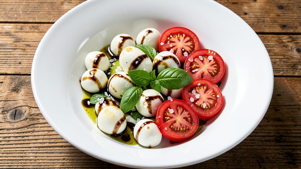 Authentic Italian Caprese Salad Recipe: Tomato, Mozzarella, and Basil Brilliance