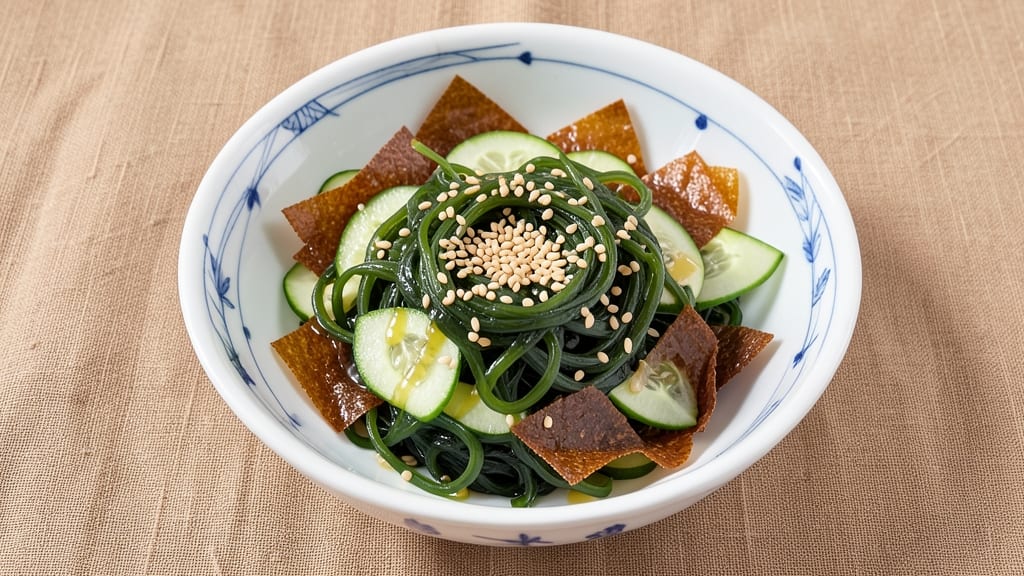 Asian Seaweed Salad Recipe: Crispy Wok-Tossed With Sesame-Lime Zing