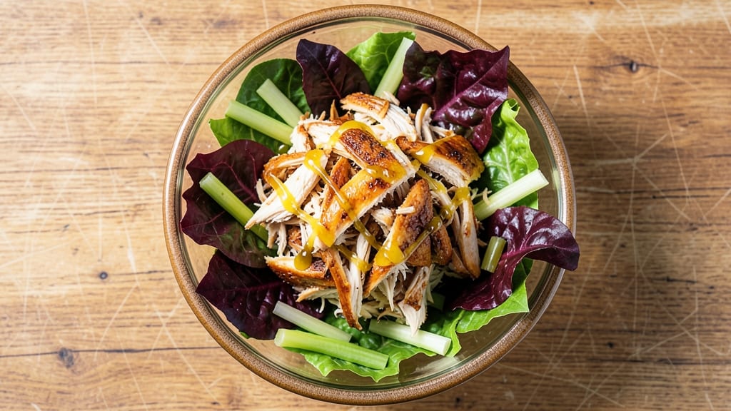 Fresh Market Rotisserie Chicken Salad Recipe: Juicy Shreds Over Crisp Celery Crowns