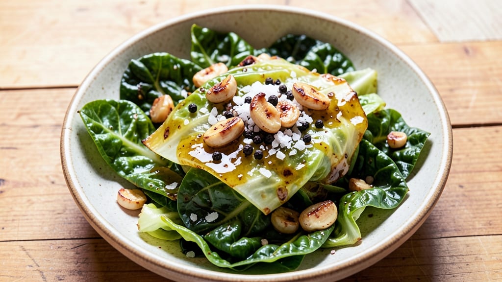 Baked Cabbage Salad Recipe: Caramelized Sweetness With Crispy Edges